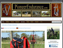 Tablet Screenshot of pioneerendurance.com